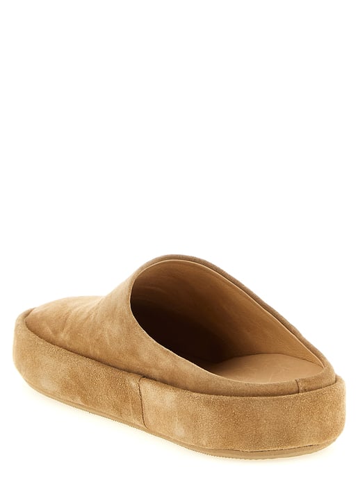 Mules de Piel de Ternera Beige Marsell - Image 3
