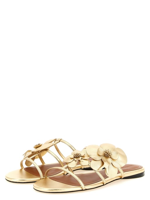 Sandalias de cuero dorado Zimmermann - Image 2