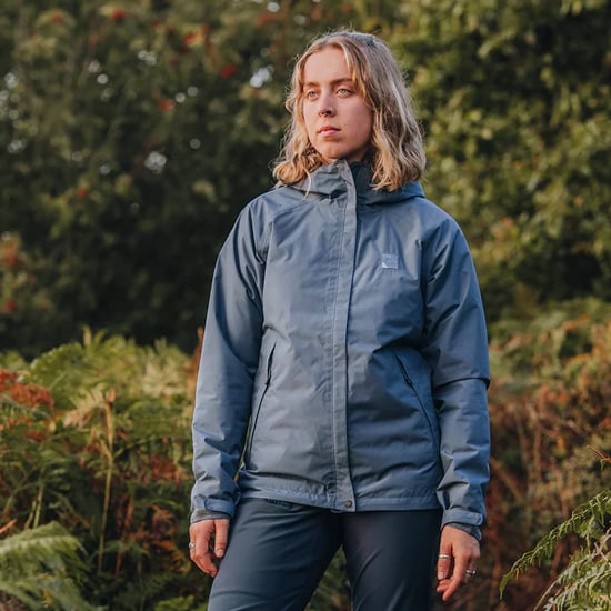 Chaqueta de Senderismo con Capucha Impermeable para Damas GORE-TEX Capa de Lluvia a Prueba de Viento - Image 4