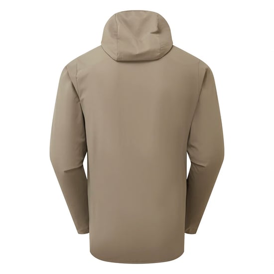 Chaqueta con capucha ligera para senderismo de hombre con acabado repelente al agua - Image 2