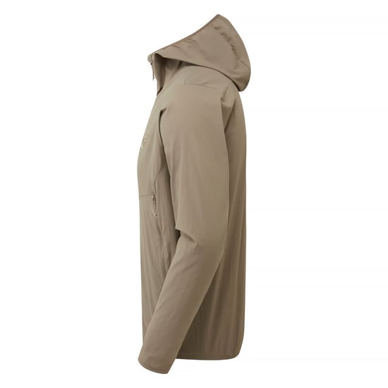 Chaqueta con capucha ligera para senderismo de hombre con acabado repelente al agua - Image 3