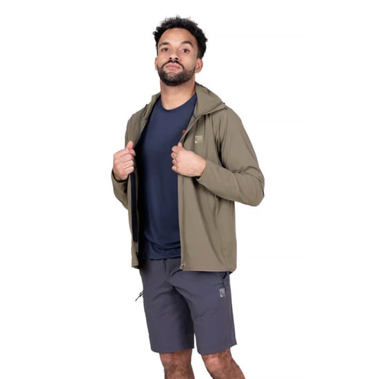 Chaqueta con capucha ligera para senderismo de hombre con acabado repelente al agua - Image 4