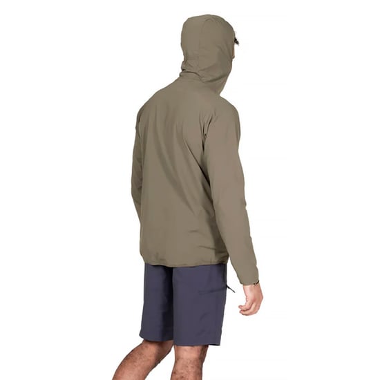 Chaqueta con capucha ligera para senderismo de hombre con acabado repelente al agua - Image 5