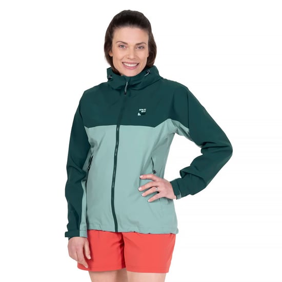 Chaqueta impermeable ligera con capucha para mujer, con cremallera, para senderismo. - Image 3