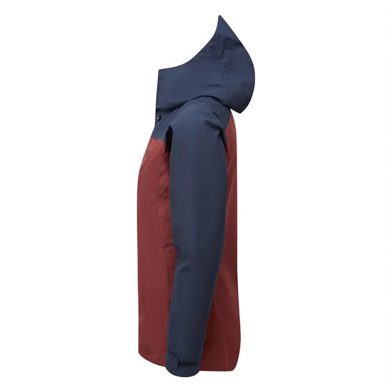 Chaqueta de senderismo con capucha impermeable para dama GORE-TEX, chaqueta de lluvia con bolsillos - Image 3