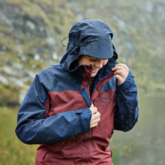 Chaqueta de senderismo con capucha impermeable para dama GORE-TEX, chaqueta de lluvia con bolsillos - Image 5