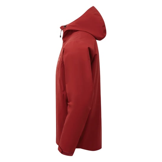 Chaqueta de senderismo ligera para hombre impermeable con capucha y media cremallera - Image 3