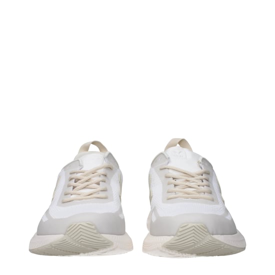 Zapatillas atléticas de tela blanca Veja - Image 3
