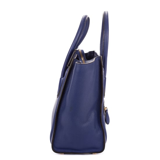 Celine Micro Luggage en Marina Cuero de ternero - Image 4