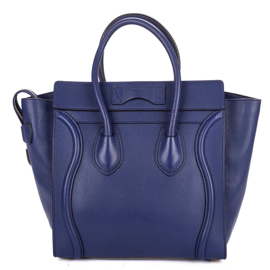 Celine Micro Luggage en Marina Cuero de ternero - Image 5