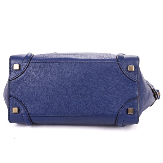 Celine Micro Luggage en Marina Cuero de ternero - Image 6
