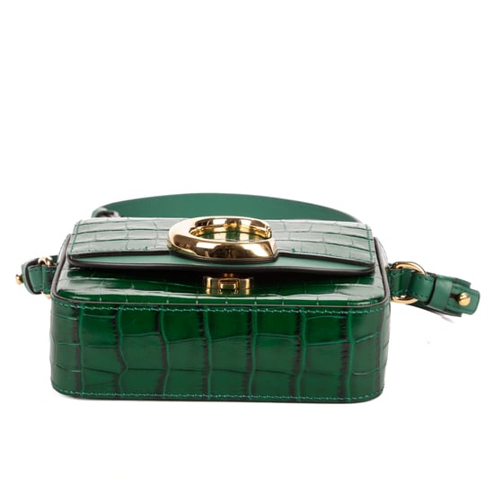 Chloé C Flap Crossbody en verde Cuero de ternero - Image 6