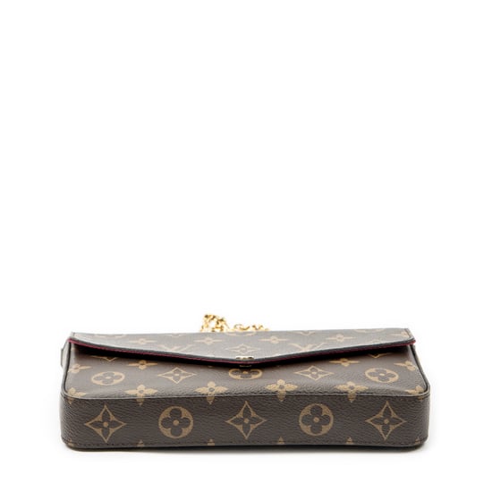 Louis Vuitton Felicie Pochette en marrón Lienzo recubierto - Image 6