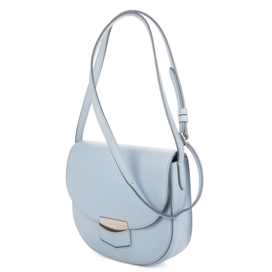 Celine Small Trotteur Crossbody Small en Blue Cuero de ternero - Image 2