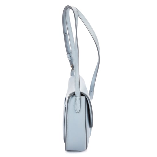 Celine Small Trotteur Crossbody Small en Blue Cuero de ternero - Image 4