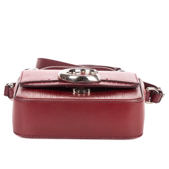 Chloé C Flap Crossbody en Borgoña Cuero de ternero - Image 6