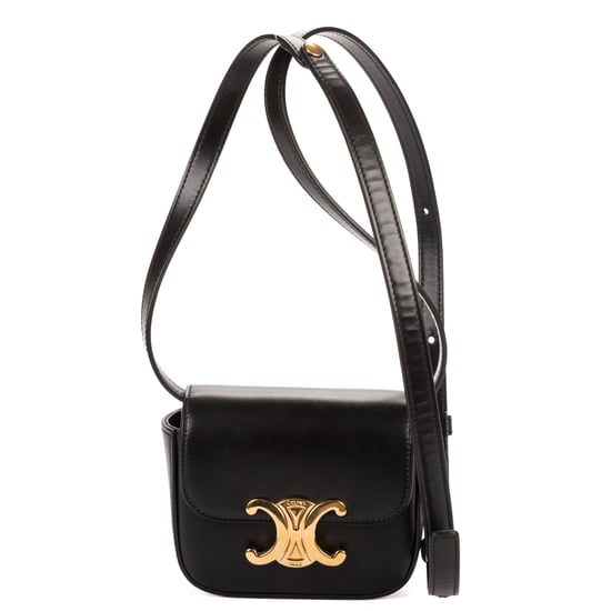 Celine Mini Claude Mini en negro Cuero de ternero - Image 1
