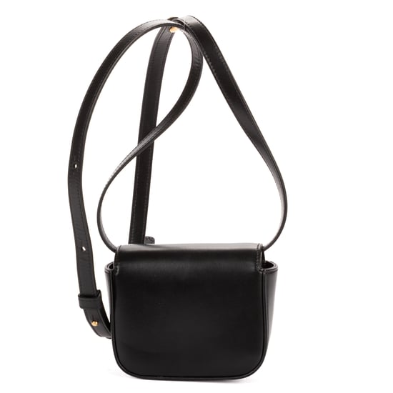 Celine Mini Claude Mini en negro Cuero de ternero - Image 5