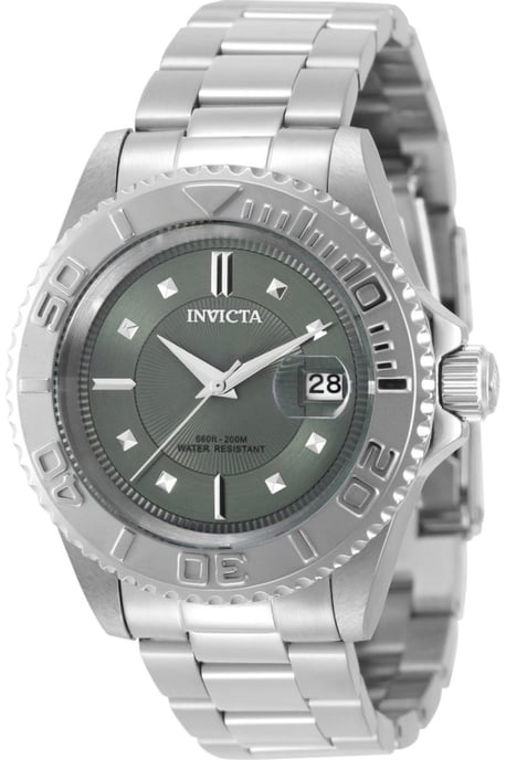 Invicta Pro Diver 49919 Reloj de Hombre - Movimiento de Cuarzo - Acero Inoxidable con Esfera Verde - 40 mm - Image 1