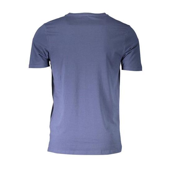 Camiseta de Hombre Azul de Algodón Aeronautica Militare - Image 2