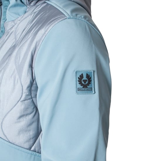 Chaqueta Con Capucha Belstaff Limiter Artic Blue - Image 4