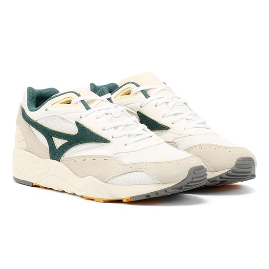 Mizuno Contender S Sand/Bistro Green Trainers - Image 1