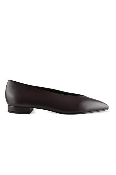 Loro Piana Bailarinas Rebecca Marrón - Image 1