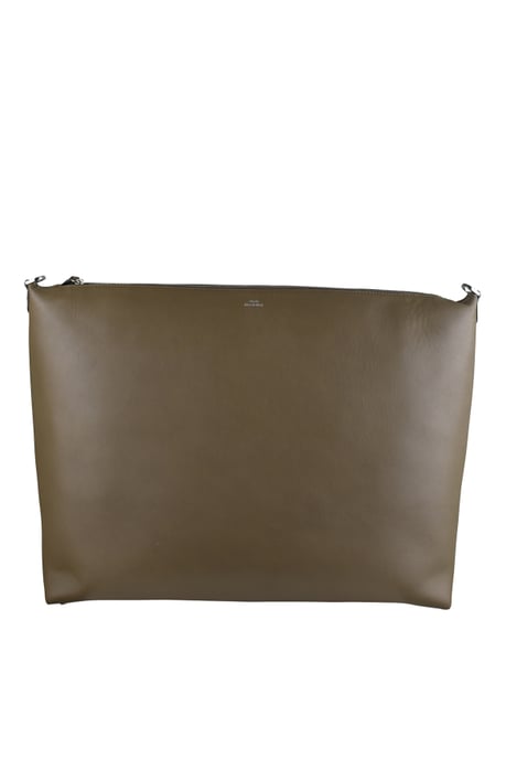 Toteme Bolso de piel con bordes biselados Verde - Image 2