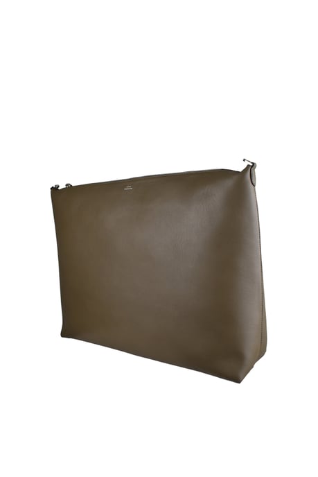 Toteme Bolso de piel con bordes biselados Verde - Image 3