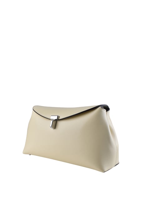 Toteme Embrague T-lock Beige - Image 2