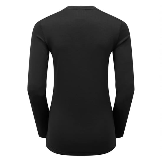 Camiseta de Felpa para Damas con Cuello Redondo y Aberturas para el Pulgar para Senderismo en Invierno - Image 2