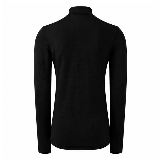 Top de forro polar para mujer con media cremallera y lazos para los pulgares, ropa de senderismo de invierno - Image 2