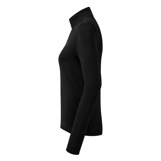 Top de forro polar para mujer con media cremallera y lazos para los pulgares, ropa de senderismo de invierno - Image 3