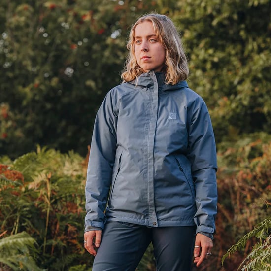 Chaqueta de Senderismo con Capucha Impermeable para Damas GORE-TEX Capa de Lluvia a Prueba de Viento - Image 4