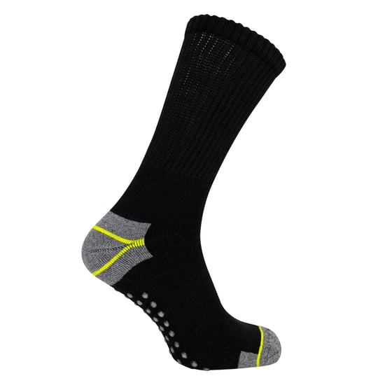 6 Pares de Calcetines de Trabajo para Hombre Antideslizantes | Calcetines de Bota Transpirables y Duraderos con Agarre - Image 3