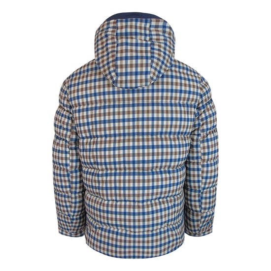 Chaqueta Acolchada Con Capucha Aquascutum Active Sp Club Check - Image 2