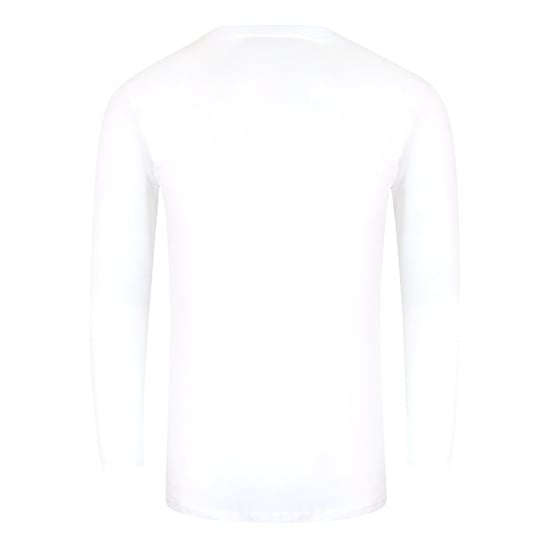 Camiseta Blanca De Manga Larga Con Logo Llamativo De Love Moschino - Image 2