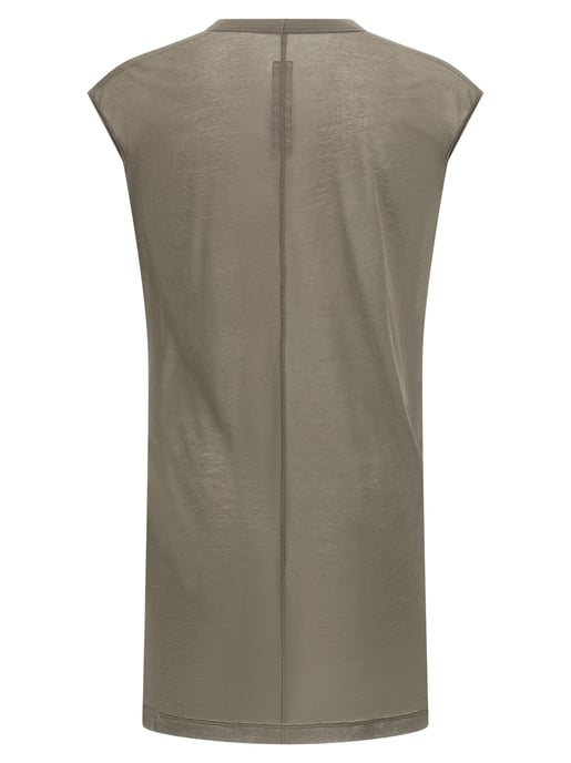 Camiseta de algodón gris Rick Owens - Image 2
