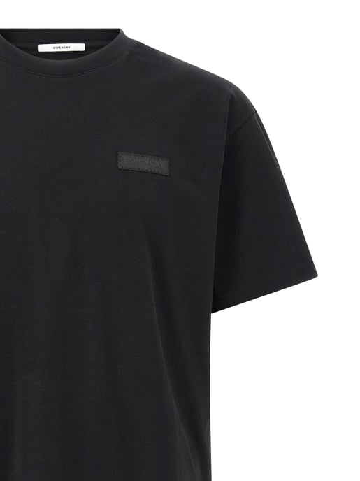 Camiseta de Algodón Negra Givenchy - Image 3