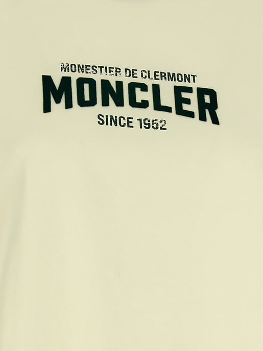 Camiseta de algodón beige Moncler - Image 4