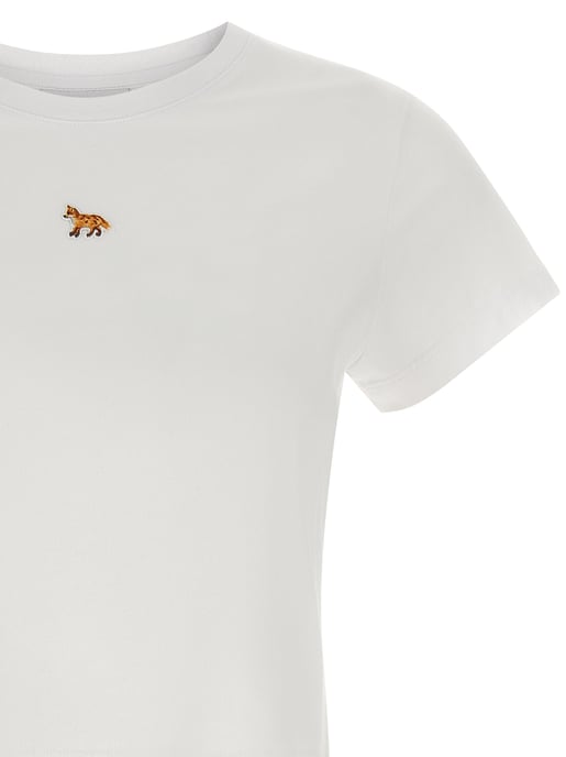 Camiseta de algodón blanco Maison Kitsuné - Image 3