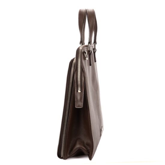 Prada Briefcase en Brown Cuero de ternero - Image 4