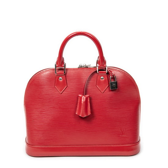 Louis Vuitton Alma PM en rojo Cuero de ternero - Image 1