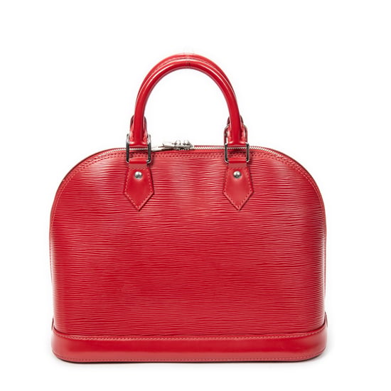 Louis Vuitton Alma PM en rojo Cuero de ternero - Image 5