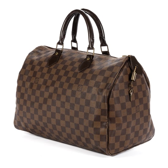 Louis Vuitton Speedy 35 en marrón Lienzo recubierto - Image 2
