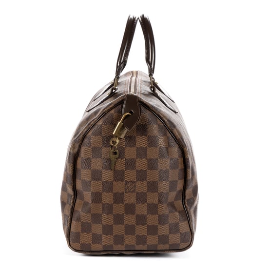Louis Vuitton Speedy 35 en marrón Lienzo recubierto - Image 3