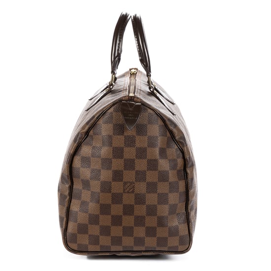 Louis Vuitton Speedy 35 en marrón Lienzo recubierto - Image 4