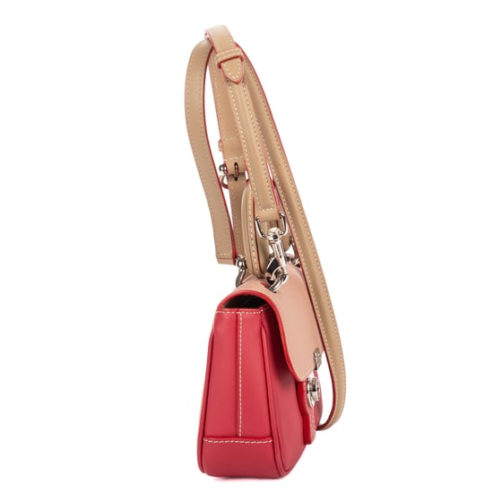 Burberry Mini DK88 Top Handle Mini en rosa Cuero de ternero - Image 4