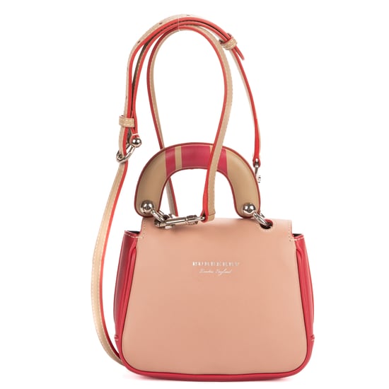 Burberry Mini DK88 Top Handle Mini en rosa Cuero de ternero - Image 5
