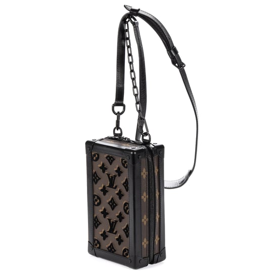 Louis Vuitton Ltd. Ed. Mesh Mini Soft Trunk Vertical Mini en  Brown Lienzo recubierto - Image 2